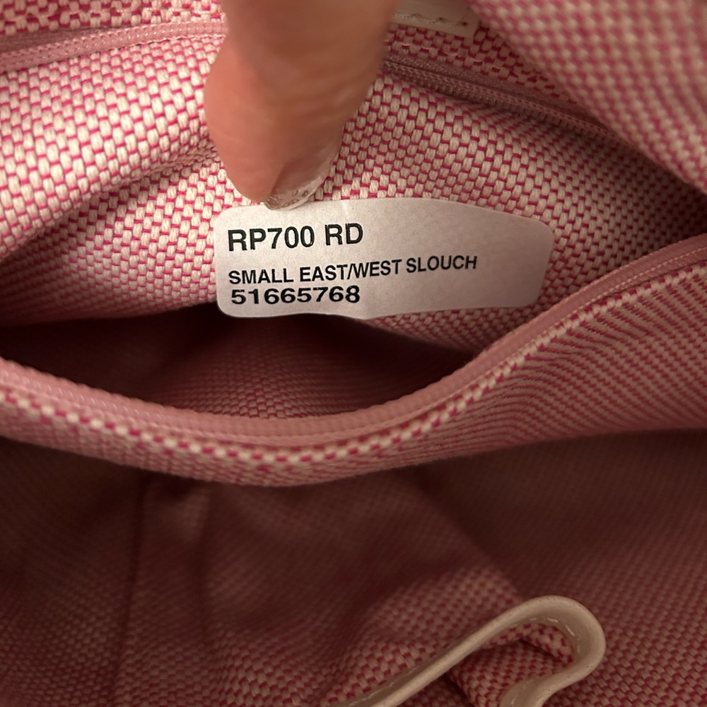 Dooney & Bourke Red Logo Canvas Shoulder Bag - Picture 2 of 10